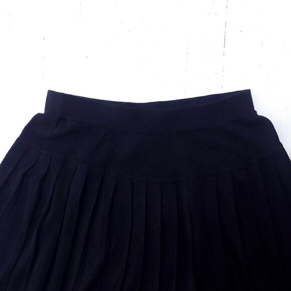 LizāClaiborneāCharcoalāGrayĀ PleatedāA-lineāSkirt - Picture 5 of 6